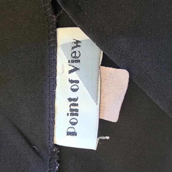 Point of View Women's Black Trousers, size says 14, but seem closer to 11/12 - Picture 4 of 4